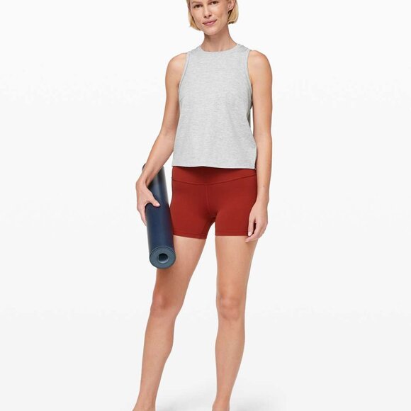 Lululemon Minimal Tank Heathered Power Grey Size 8 - Picture 8 of 9